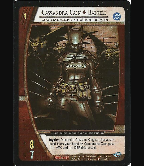 Cassandra Cain Batgirl, Martial Artist (EA)
